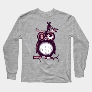 The all knowing owl Long Sleeve T-Shirt